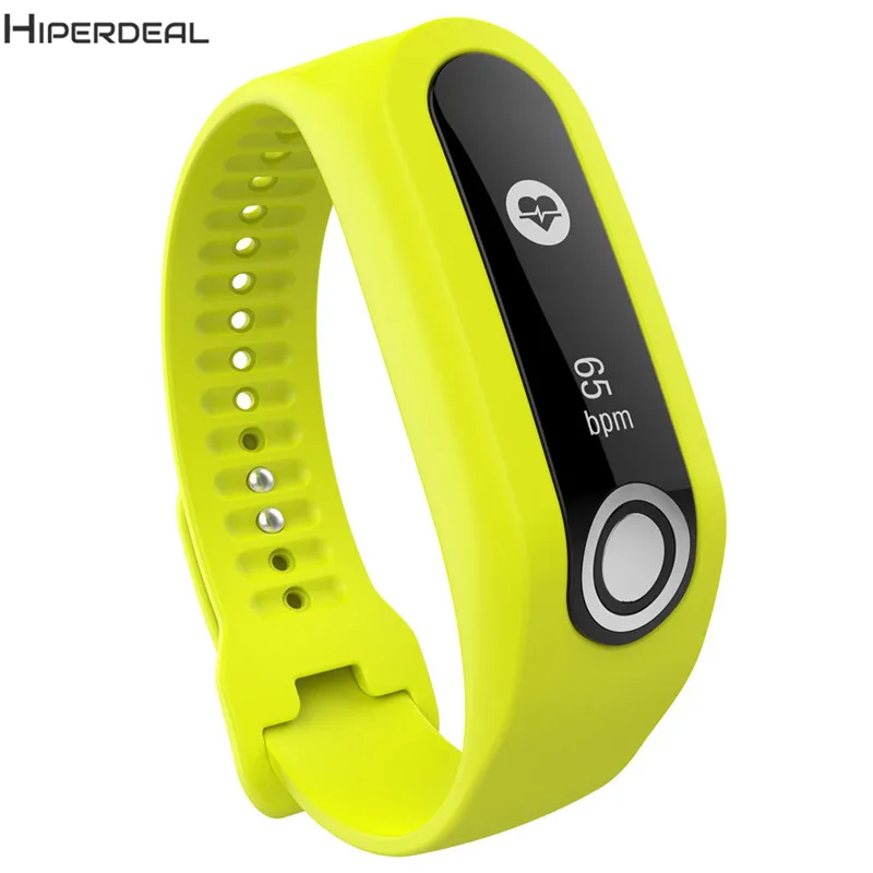 HIPERDEAL 19 24 см новый легкий силиконовый мягкий ремешок браслет для TomTom touch Cardio