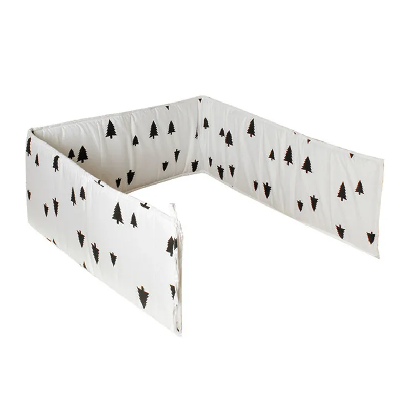 1PCS Baby Crib Cotton Bumpers In the Crib For Newborn Cotton Linen Cot Bumper Baby Bed Protector Grey Stars Print Kids Bedding 1PCS Baby Crib Cotton Bumpers In the Crib For Newborn Cotton Linen Cot Bumper Baby Bed Protector Grey Stars Print Kids Bedding