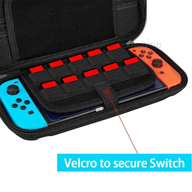 9 in 1 Hard Shell Case For Nintend Switch Storage Carrying Bag Portable for Nintendoswitch Switch NS Console Game Accessories