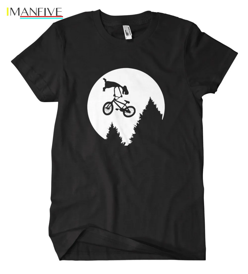 

E.T. Freestyle T-Shirt BMX Skate Halfpipe Board Inliner Fun Kult Mountainbike2019 Fashion slim T-shirts T Shirt Men's Tee Shirts