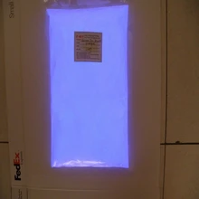 Светящийся в темноте пигмент, фотолюминесцентный пигмент, Цвет: фиолетовый,(заказ достигает 5 кг, дайте специальную скидку на почтовые расходы