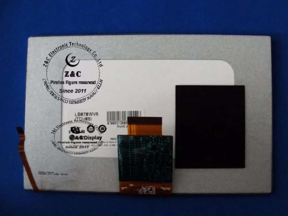 LB070WV6-TD08 LB070WV6(TD)(08) LB070WV6 оригинальная 7-дюймовая 800*480 TFT ЖК-панель для LG | Электронные
