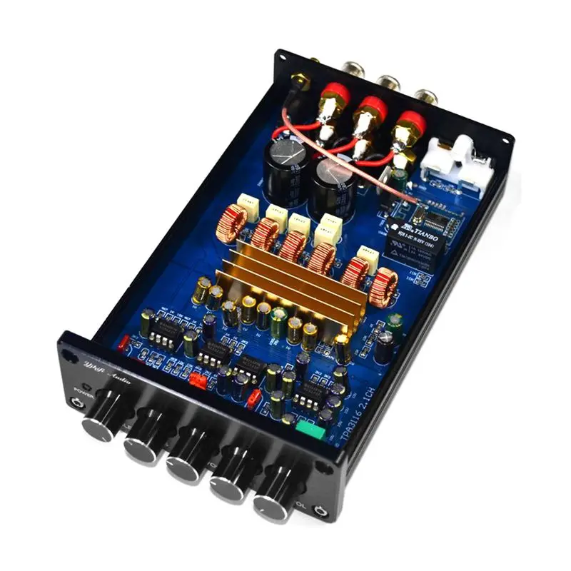 

TPA3116 Digital Audio Amplifier Module HiFi Stereo Bluetooth 4.2 With Tone Machine
