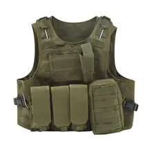 5 цветов Открытый Охота Мужская камуфляжная майка военный тактический жилет, Броня CS жилет