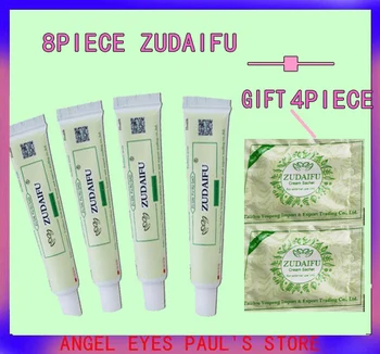 

8pcs ZUDAIFU Natural Skin Creams Eczema Ointments Psoriasis Eczema Allergic Neurodermatitis Ointmen ( Without Retail Box)