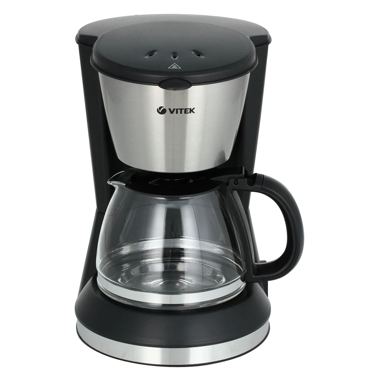 Кофеварка капельная Vitek VT-1506 BK (Мощность 550 Вт, Емкость 0,7л., автоподогрев,  Противокапельная система