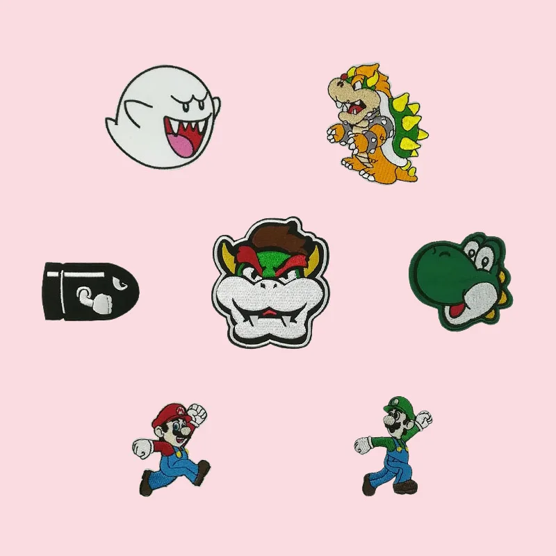 Супер Марио Братья пуля комикс призрак BOO YOSHI голова динозавра боусер лицо фильм