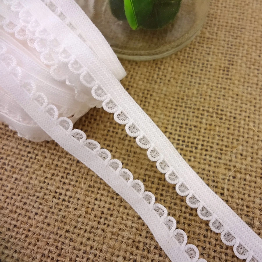 Buy 1169 Light Pink Lace Elastic Band 8yards/lot Edge