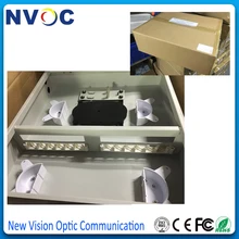 12 ядро ST, FC Тип холоднокатаный стальной материал открытый настенный оптоволоконный распределительный каркас, FTTH оптоволоконная Клеммная коробка