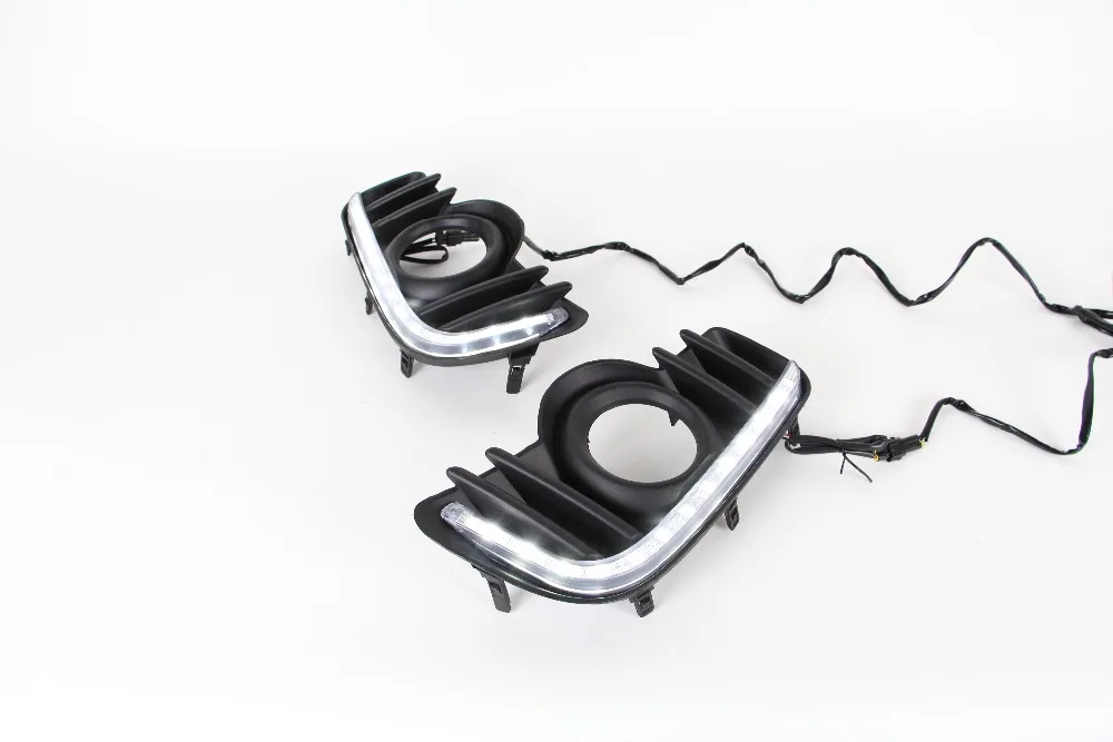 Osmrk led drl daytime running light for for PERODUA MYVI 