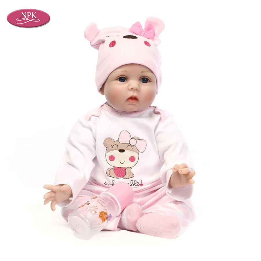 soft silicone reborn bebe gils doll lifelike bebe  menina bonecas  (10)