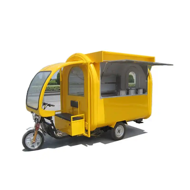 Electric Ice Cream Cart Mobile Food Cart For Sale