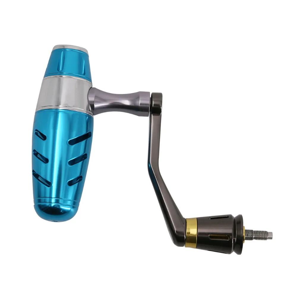 SANLIKE Aluminum Alloy Fishing Reel Handle Knob for shimano 4000 6000 Spinning Reel Foldable