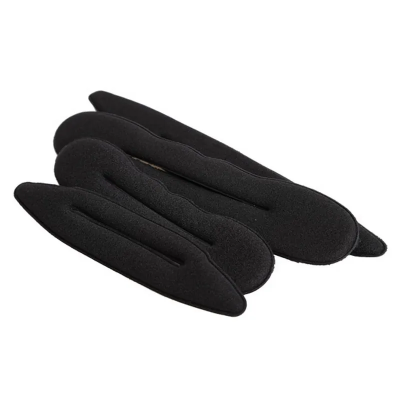 4 قطع ماجيك رغوة الإسفنج تصفيف الشعر كليب دونات كعكة بكرة الشعر صانع Braider حلقة صالون تصفيف الشعر أدوات نمط أسود