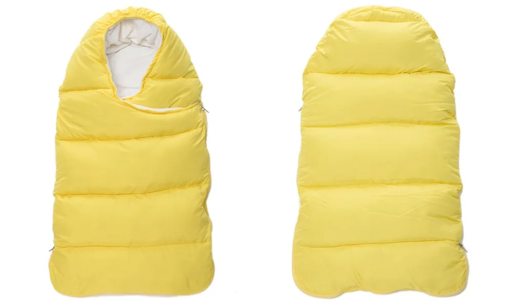 yellow sleeping bag