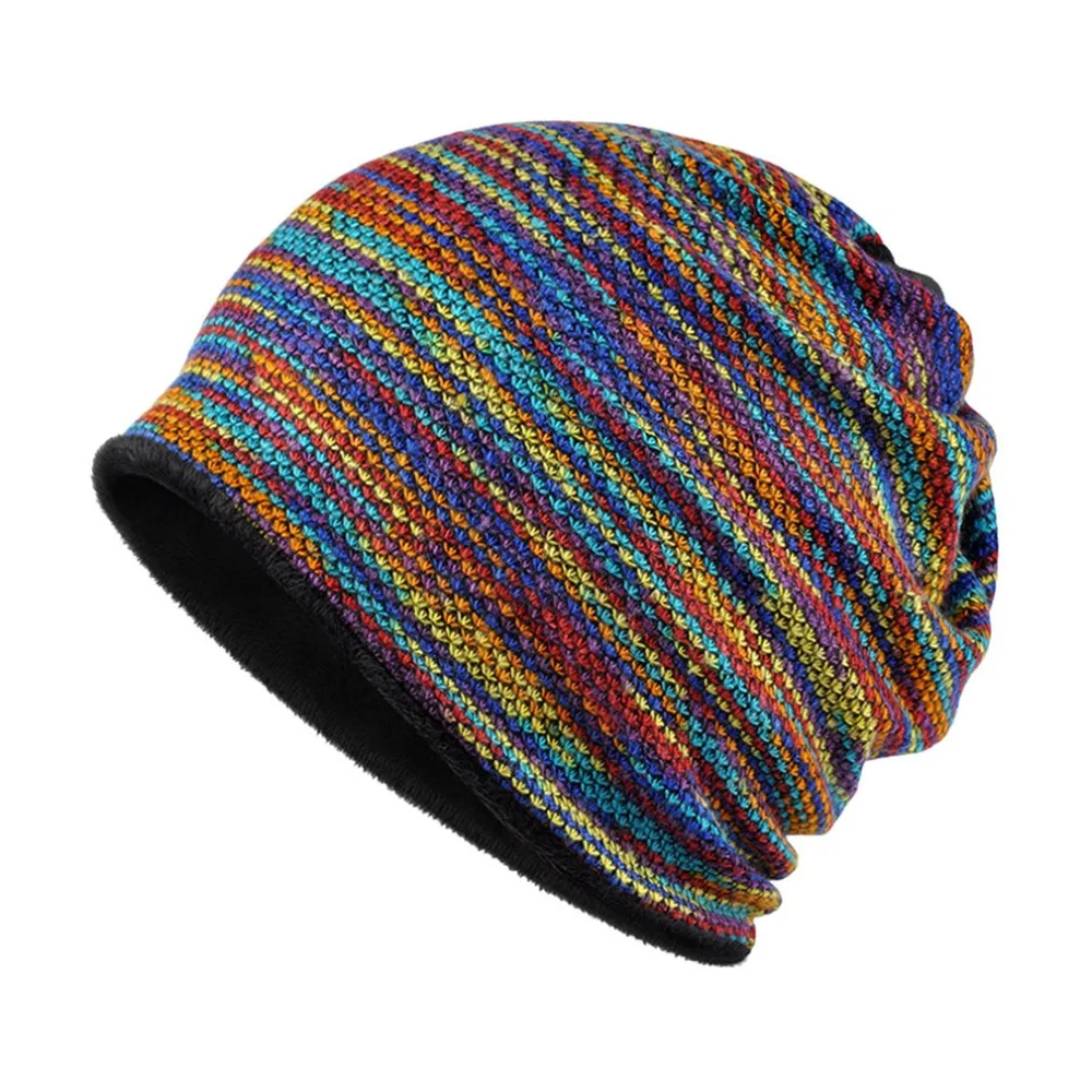 

Men Women Cotton Velvet Keep Warm Scarf Hat Comfortable Unisex Ear Protect Winter Windproof Dual Use Beanies Cap