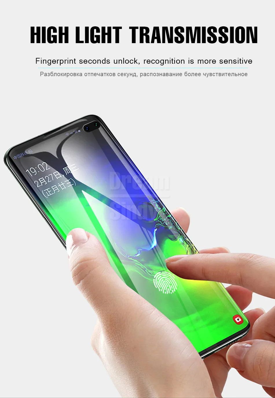 Передняя Задняя Гидрогелевая пленка для экрана для samsung Galaxy S9 S8 S10 Plus S10e защитная пленка Note 8 9 защитная пленка не стекло
