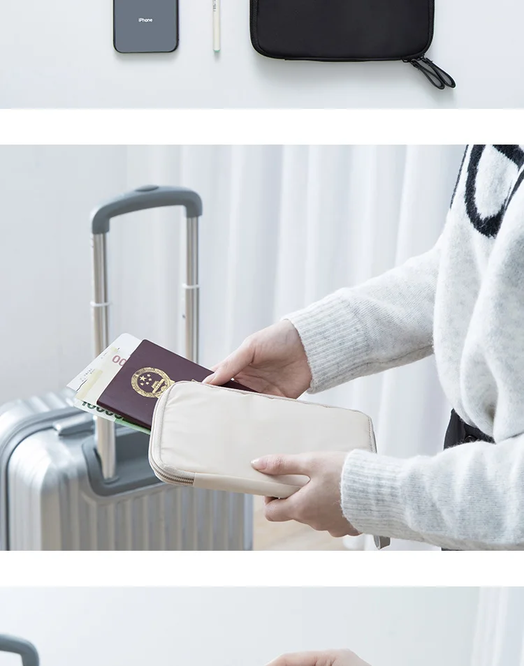 RFID-Blocking-Passport-Documents-Storage-Bag-Travel-Credit-Card-ID-Card-Cover-Cash-Organizer-Holder-with-Hand-Strap-2019-New_05