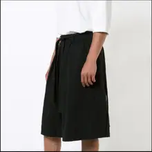 27-46, новинка, летние повседневные свободные шорты с широкими штанинами, Стильные шорты для волос, юбки для сцены, костюмы певицы, одежда размера плюс