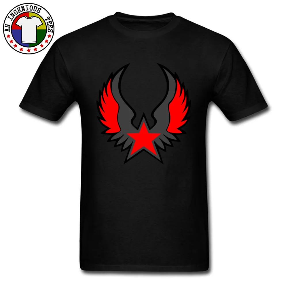 New Coming red star emblem Normal T Shirt Crew Neck Cotton Fabric Men Tops & Tees Short Sleeve Summer/Autumn Normal T Shirts red star emblem black