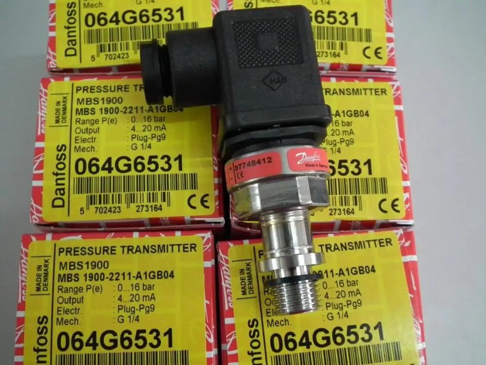 Danfoss MBS1900 0-4bar датчик передачи давления 064 4685 воздушный компрессорный насос