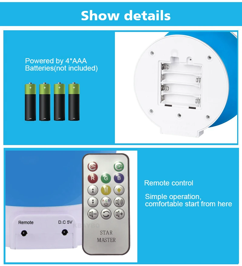 Светодиодный проектор с вращающейся звездой, Дистанционный USB шнур, новинка, светильник ing Moon Sky, вращающийся детский ночной Светильник musice, детская лампа, шар