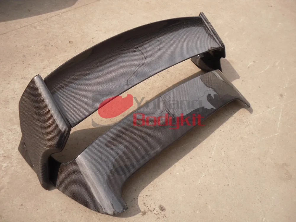 

For Carbon Fiber 2008-2010 Impreza GRB WRX STI Varis Style Rear Spoiler Double Decks CF