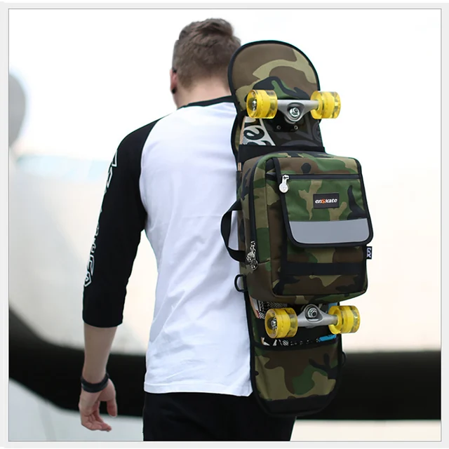 TELESIN 6 7.9" Skateboard Handbag Carry Bag Universal Backpack Shoulder Straps for Most