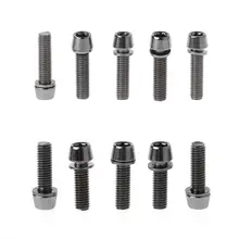 5 шт. винт велосипедный M5x20mm/M6x20mm с распоркой стволовых подъемных частей MTB дорожный велосипед