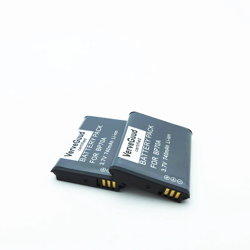 VerveGuud(RUEITOP) BP 70A EA BP70A аккумулятор для SAMSUNG AQ100 DV150F ES65 ES67 ES70 ES71 ES73 ES74 ES75 ES80 MV800