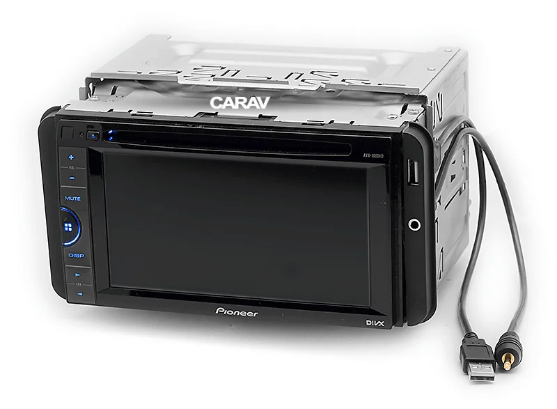 CARAV 11-712 двойной din dash комплект аудио стерео радио установка dash комплект для TOYOTA универсальные боковые кронштейны AUX+ USB