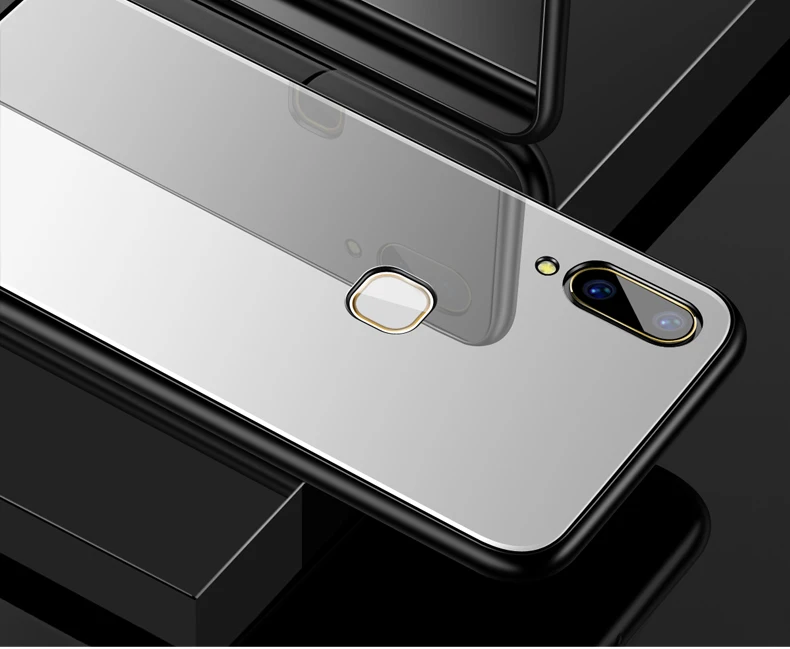 Новейший стиль стеклянный чехол для Coque Vivo V9 V 9 Y85 оболочка 6 3 дюйма телефона s
