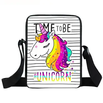 

Girls Unicorn Shoulder Bag Cartoon Animal Messenger Bag School Bags Crossbody Handbag Kids Children Birthday Gift