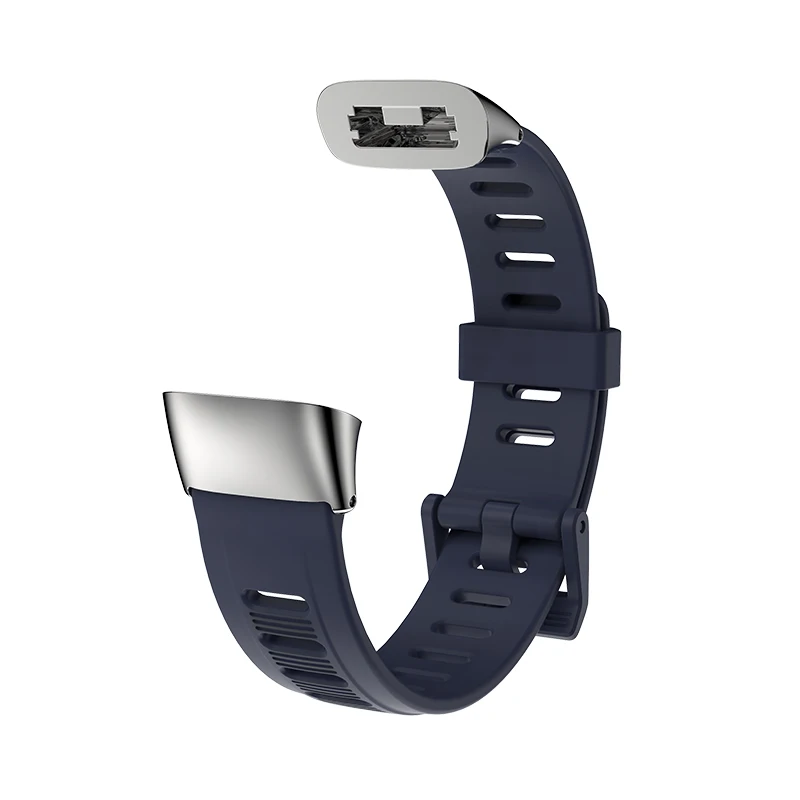 Mijobs спортивный силиконовый ремешок для Xiaomi Huami Amazfit Cor 2 смарт-браслет на запястье для Amazfit Cor 2 умный Браслет - Цвет: Midnight Blue