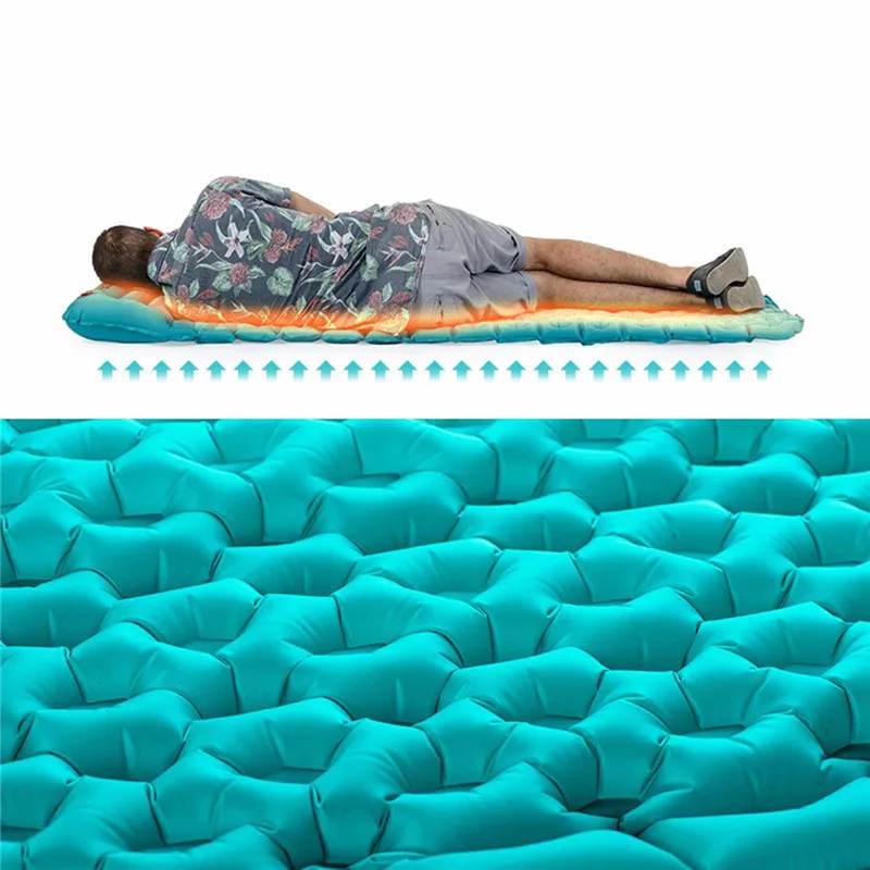 Naturehike Outdoor Inflatable Cushion Sleeping Bag Mat Fast Filling Air Moistureproof Camping Mat With Pillow Sleeping Pad Naturehike Outdoor Inflatable Cushion Sleeping Bag Mat Fast Filling Air Moistureproof Camping Mat With Pillow Sleeping Pad