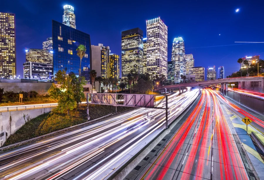 

Laeacco City Buildings Street Way Car Light Night Scenic Photographic Backgrounds Photography Backdrops Photocall Photo Studio