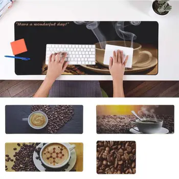 

Yinuoda My Favorite Coffee Beans Keyboards Mat Rubber Gaming mousepad Desk Mat Mouse Keyboards Mat Mousepad for boyfriend Gift