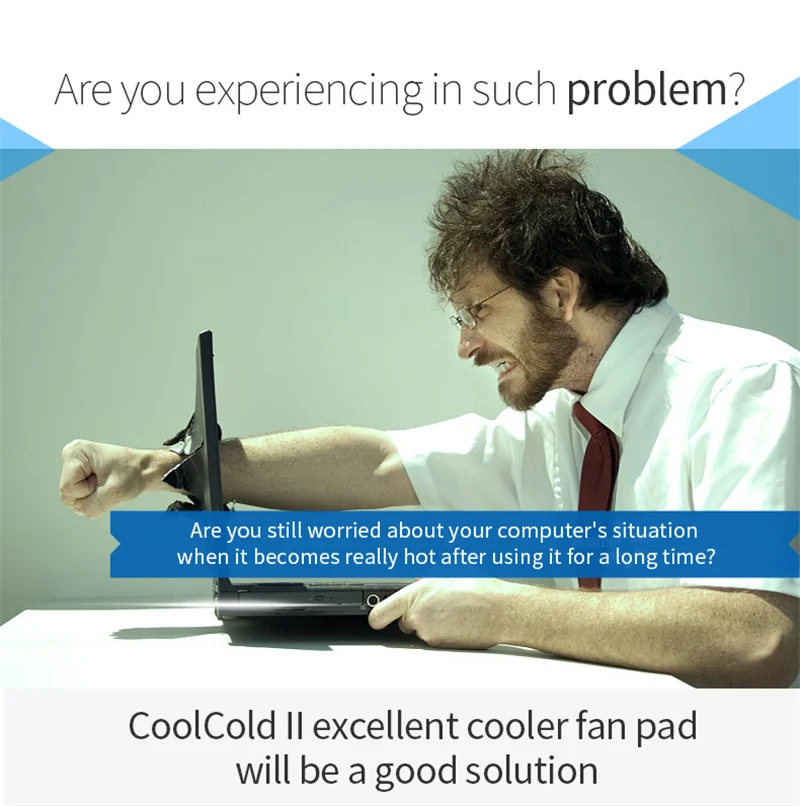 Coolcold ноутбук ПК охлаждающая подставка для ноутбука с воздушным охлаждением 5 вентиляторов USB Эргономичный регулируемый держатель для ноутбука 15,6 17