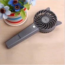 Мини умный вентилятор милый прекрасный мультфильм электрический переносной увлажнитель в любое время в любом месте 2 в 1 легко носить с собой прохладное удобное лето