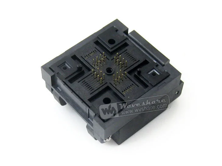 QFN-28B-0.65-01 Enplas IC Тесты разъем 0,65 мм Шаг QFN28 MLP28 MLF28 посылка