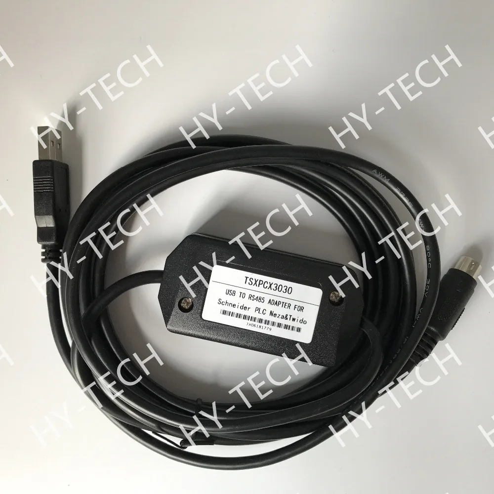 PLC Programming cable TSXPCX3030 USB interface adapter for TSX Neza and ...
