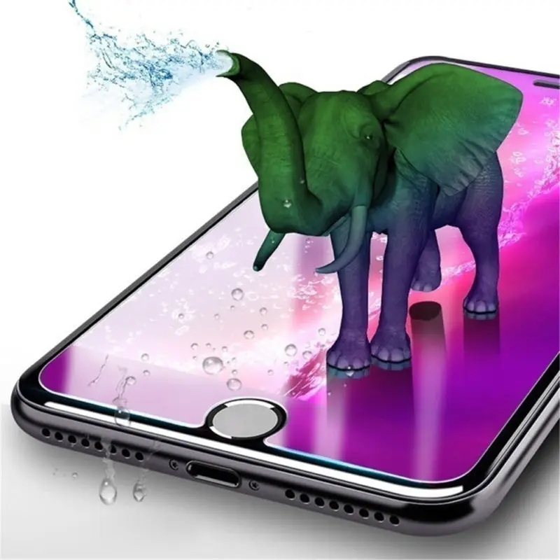 Закаленное стекло премиум класса для iPhone 7 Plus 6 6S 8 X 9H 2.5D защита экрана 5 SE 4