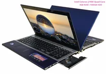 8G RAM+1000GB HDD 15.6″Gaming Laptop N3520 Quad Core 2.16GHz Wind 7/10 Notebook PC Laptop Computer With DVD RW WIFI Webcam HDMI