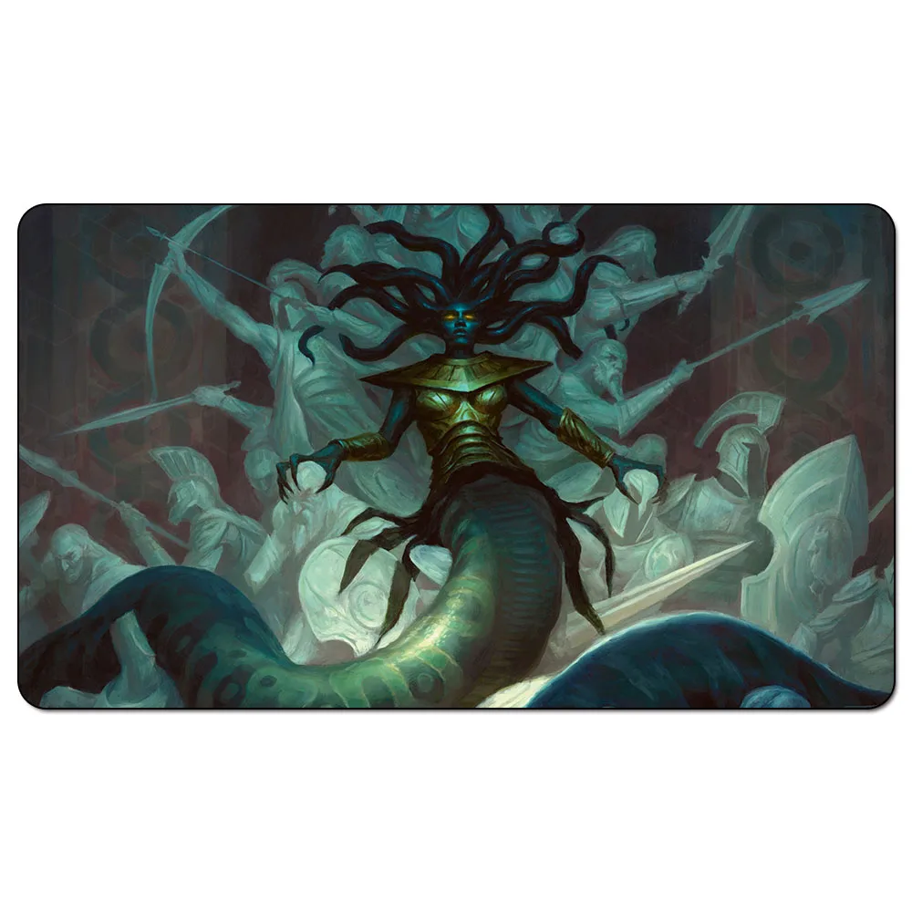 Волшебная коллекционная карточка игры плеймат: Hythonia the Circle art playмат для коллекционная карточка игры 60 см x 35 см(2" x 14") Размер