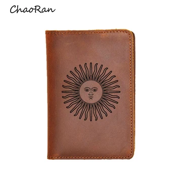 

Argentina Passport Cover Women and Men travel Wallet organizer passport Card Holders Real Leather Passport Case Travel Holders