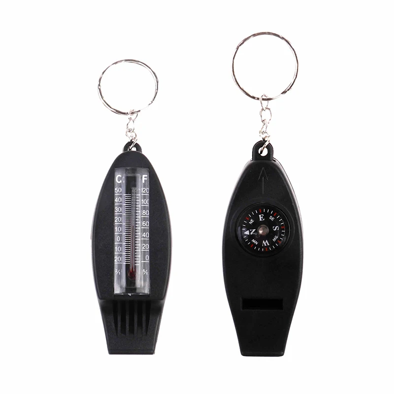 4 In 1 Mini MultifunctionMagnifying Thermometer + Keychain Travel