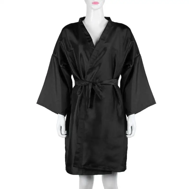 1 шт. парикмахерский халат кимоно для волос|hairdressing kimono|shampoo hairdresserbarber gown |