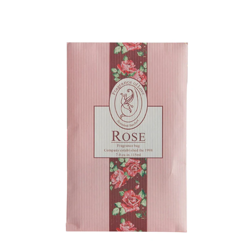 1 шт./лот ароматерапия натуральный запах благовония гардероб Саше свежий воздух аромат мешок духи ваниль Роза Лилия Лаванда - Цвет: Rose