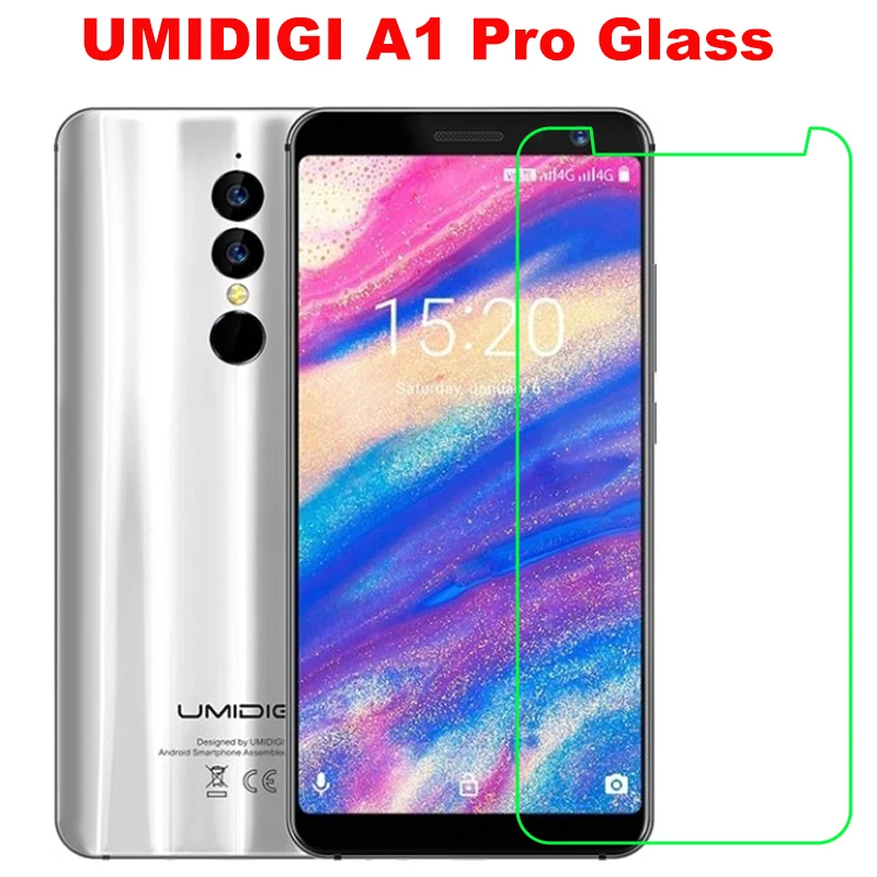 Защитное стекло для экрана Umidigi A1 Pro Защитная пленка передней панели
