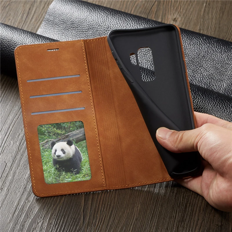 Чехол для samsung Galaxy S9 Plus, роскошный кожаный s9plus, Магнитный кошелек, флип-держатель для карт, подставка, книга 360, защитный чехол, Carcasa